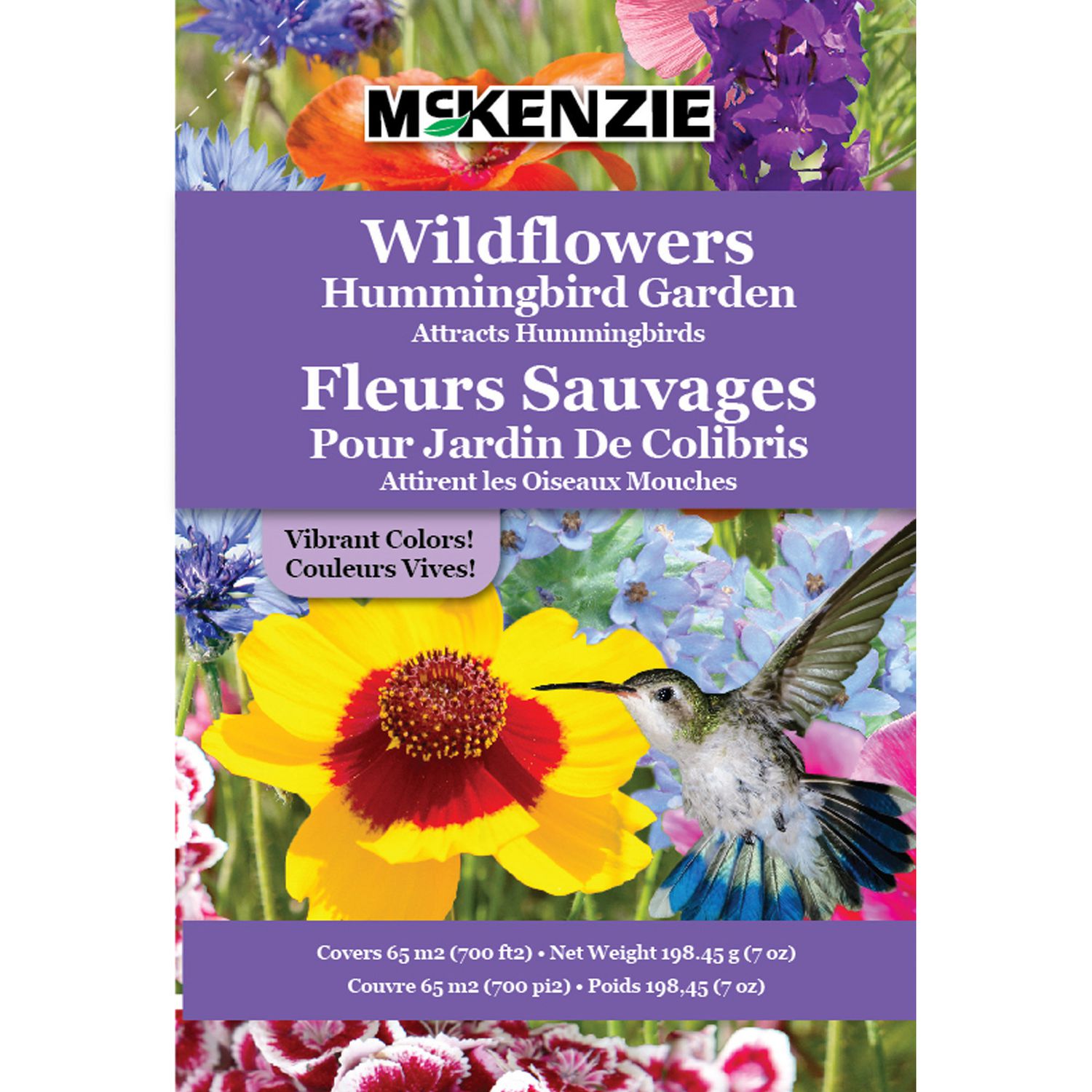 Fleurs en mélange - Bio - Jardins de l'écoumène
